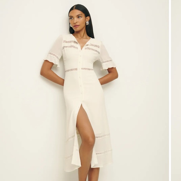 Reformation Dresses & Skirts - NWT Reformation Woodson in White